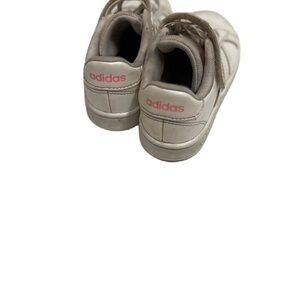 Adidas Pink and Gray Sneakers Comfortable Casual Wear sz 10.5
